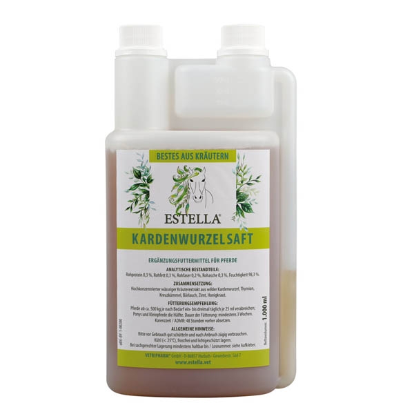 Estella Kardenwurzelsaft 1000 ml Pferd